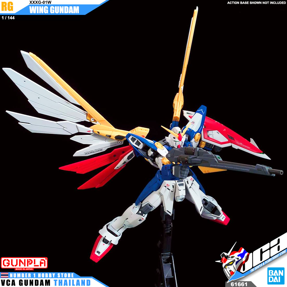 BANDAI GUNPLA REAL GRADE RG 1/144 XXXG-01W WING GUNDAM โมเดล กันดั้ม กันพลา VCA GUNDAM