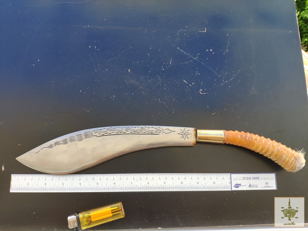 มีดเหน็บ ด้ามเขากาเซล