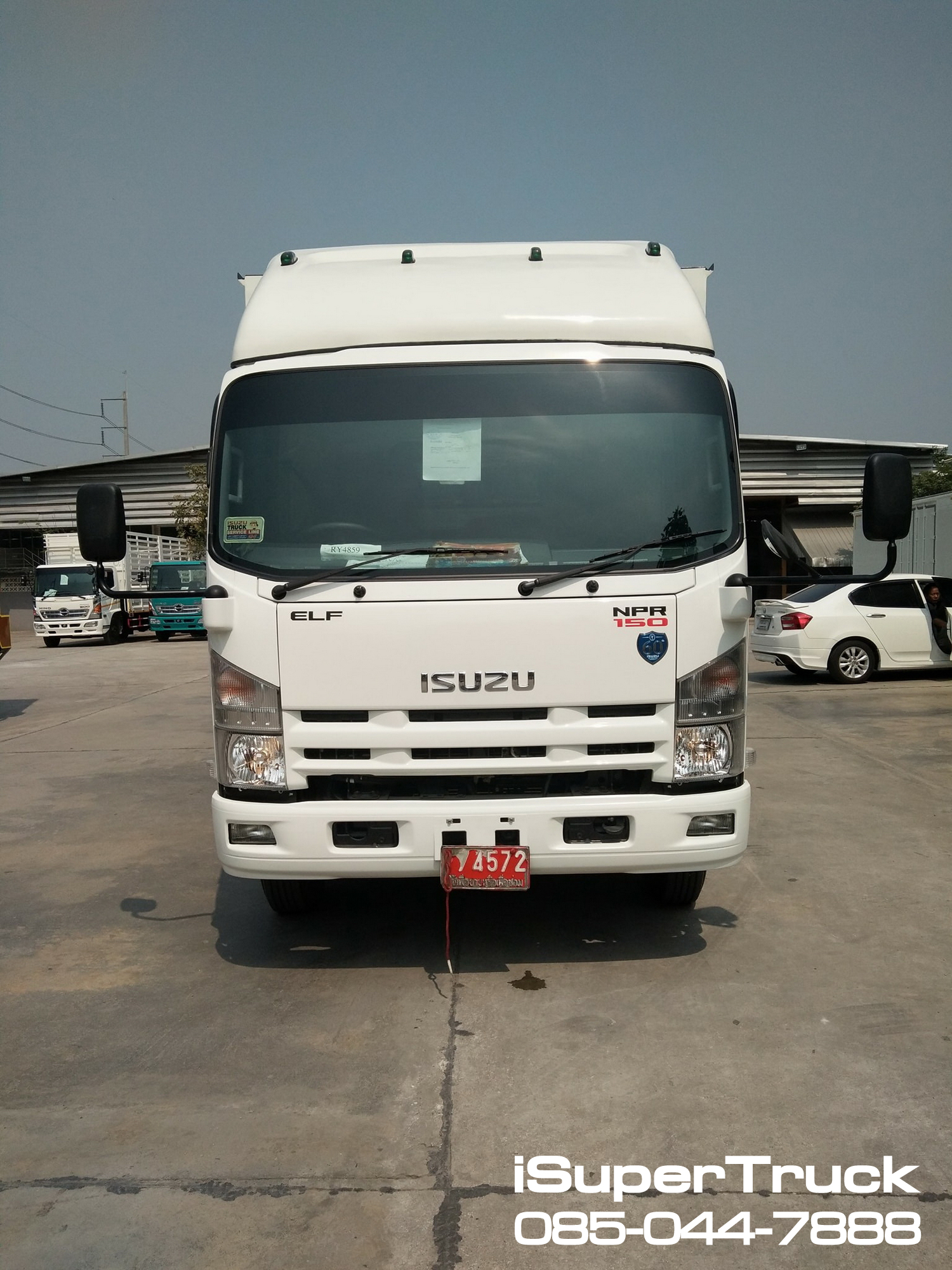 ISUZU NPR Euro 5 Max (ช่วงยาว 4.9 เมตร) หัวแชสซี (Chassis)