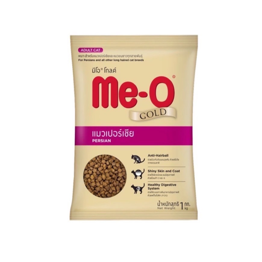 Me-O Gold มีโอโกลด์ อาหารแมวทุกช่วงวัย ขนาด 10 Kg (1kgx10 ถุง )