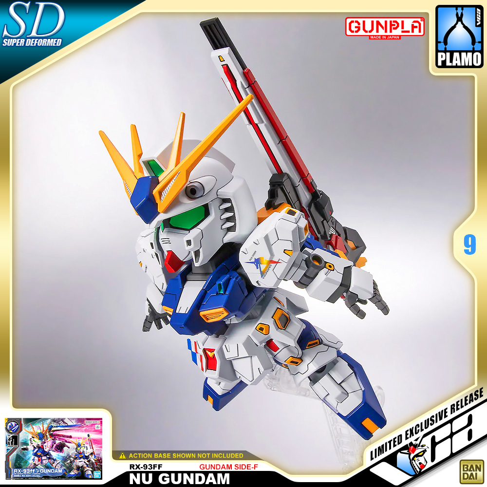 Bandai Gunpla SD RX-93FF NU GUNDAM