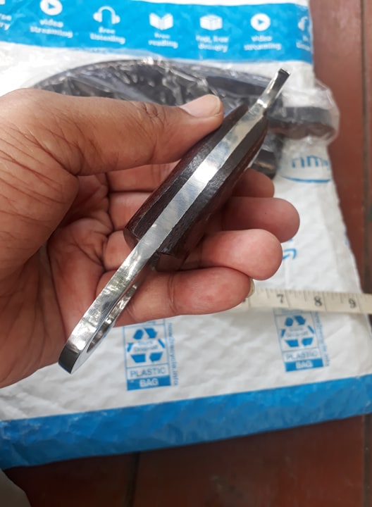 มีดคารัมบิท KARAMBIT KNIFE D2 MICARTA HANDLE 169