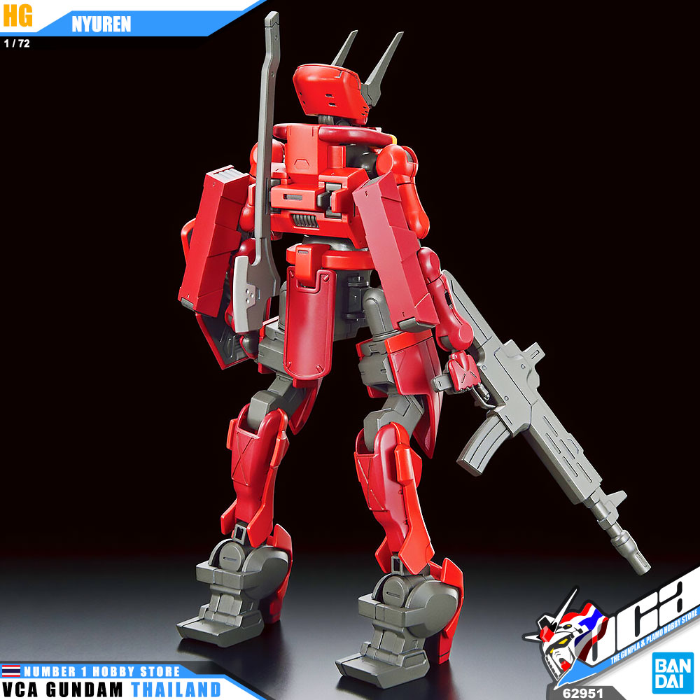 BANDAI KYOUKAI SENKI HIGH GRADE HG 1/72 NYUREN โมเดล นักสู้เขตแดน VCA GUNDAM