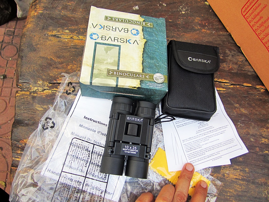 กล้องส่องทางไกล Barska Lucid View AB10110, 10x25 Binocular w/ Case