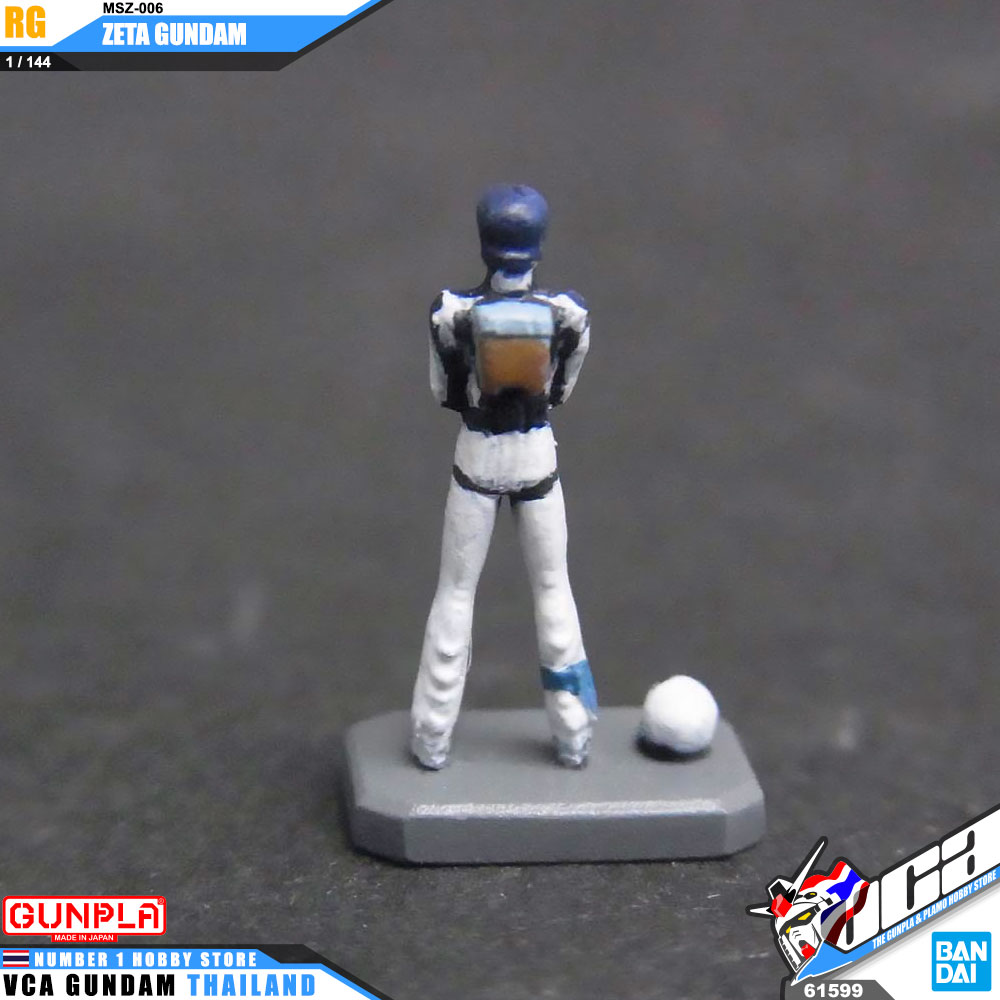 BANDAI GUNPLA REAL GRADE RG 1/144 ZETA GUNDAM โมเดล เซต้า กันดั้ม กันพลา VCA GUNDAM