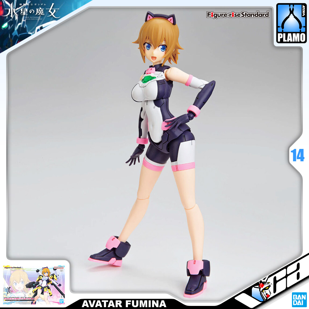 Bandai Figure Rise Standard FRS Avatar Fumina Plastic Model Action Figure Toy VCA Gundam Thailand
