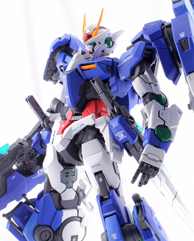 Painted Build : PG 00 GUNDAM SEVEN SWORD/G by Adamantium Factory