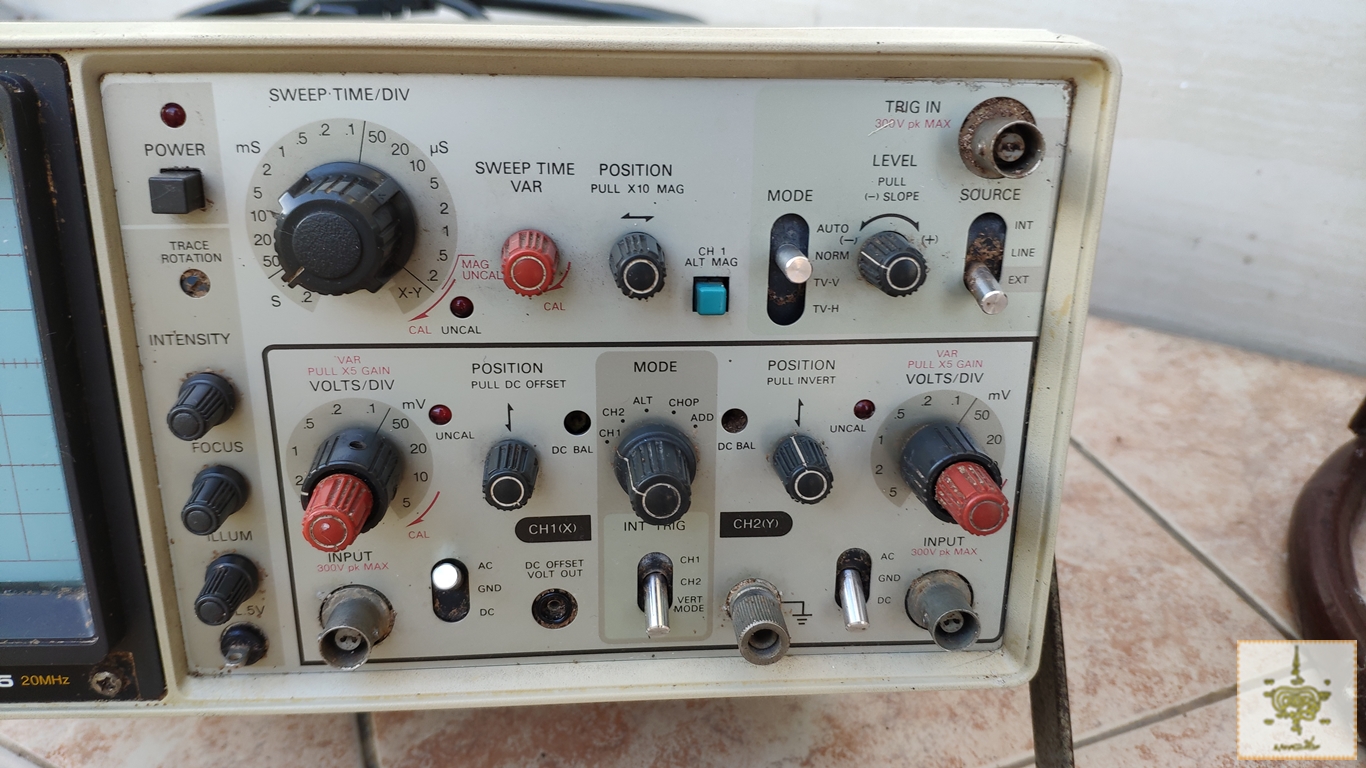 เครื่อง OSCILLOSCOP MS-0625