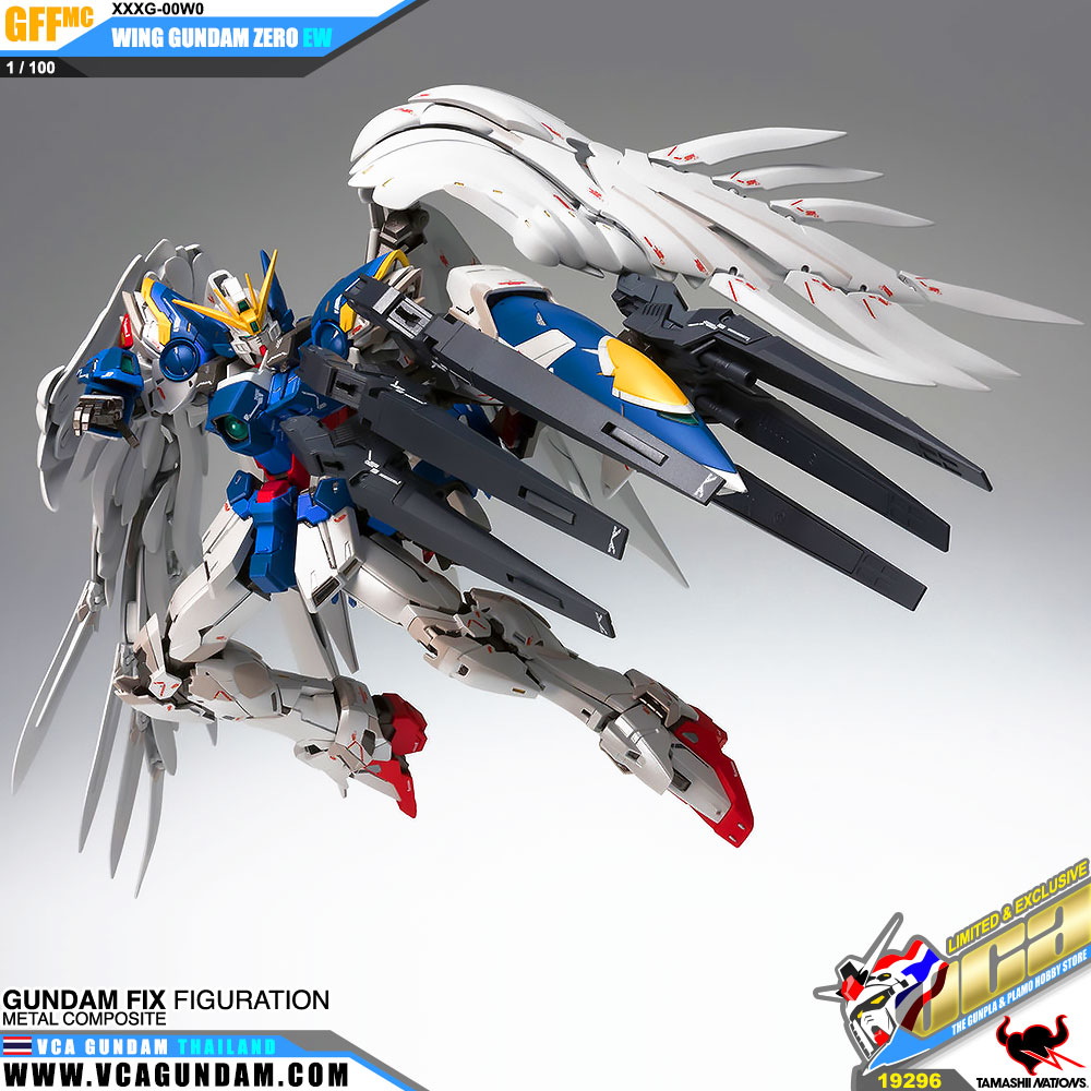 Gundam Fix Figuration Metal Composite GFFMC XXXG-00W0 WING GUNDAM ZERO EW วิง กันดั้ม ซีโร่ คัสตอม