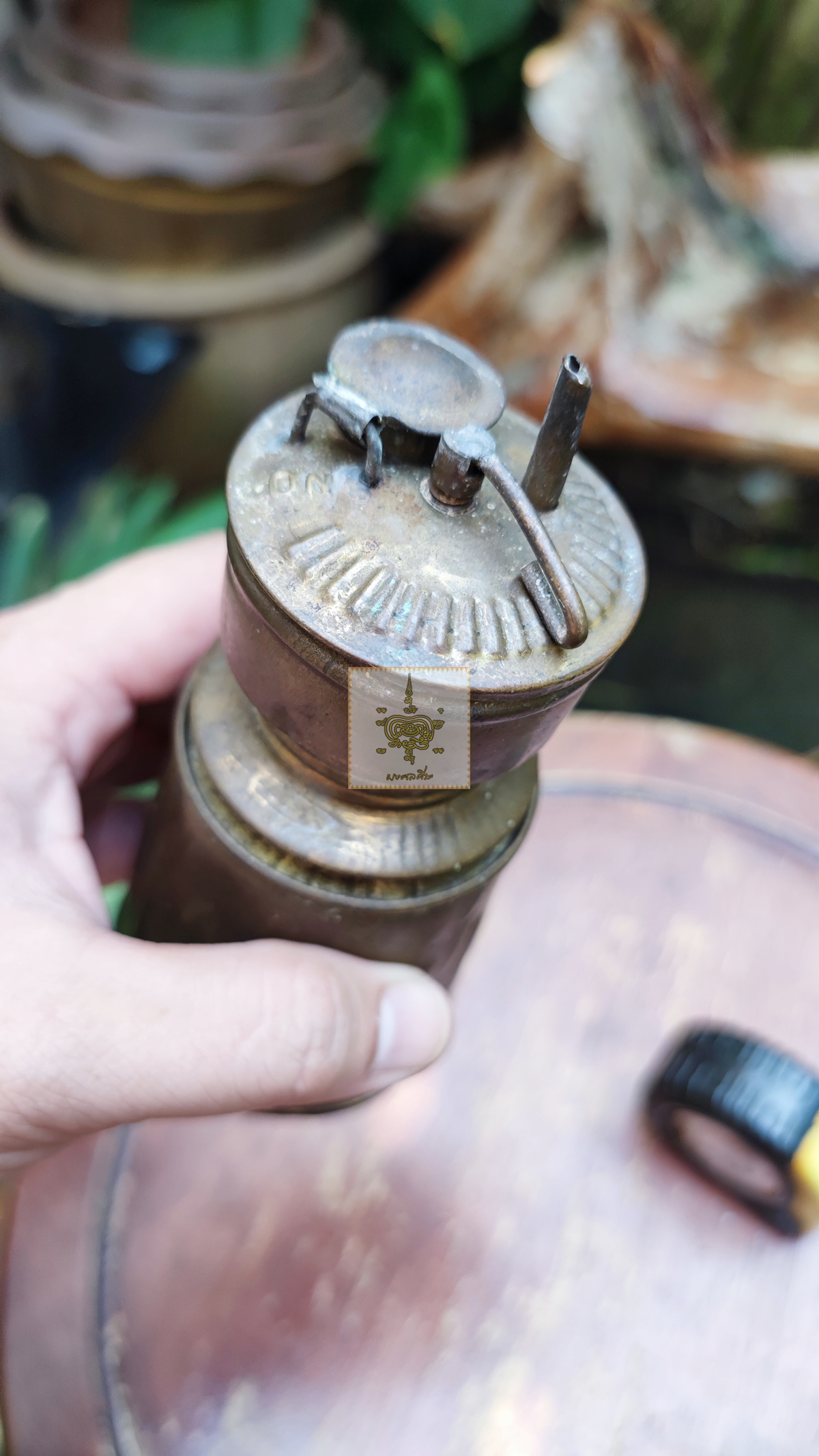 ตะเกียงแก๊ส ทองเหลือง 2