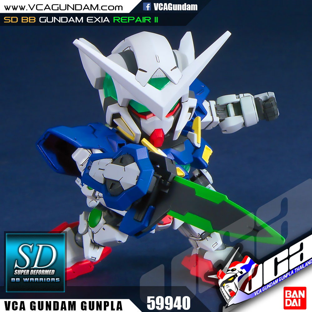 SD BB334 GUNDAM EXIA REPAIR II กันดั้ม เอ็กเซีย รีแพร์ 2