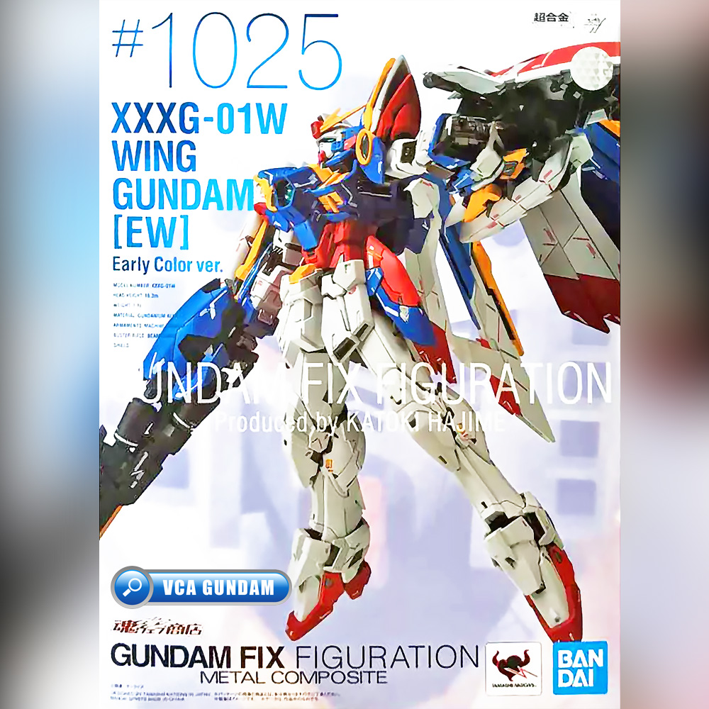 BANDAI - 【中古】GUNDAM FIX FIGURATION L COMPOSITE ウイングガンダム (EW版) Early Color Ver.[69][240069191949] GUNDAM FIX FIGURATION METAL COMPOSITE Wing Gundam EW Early