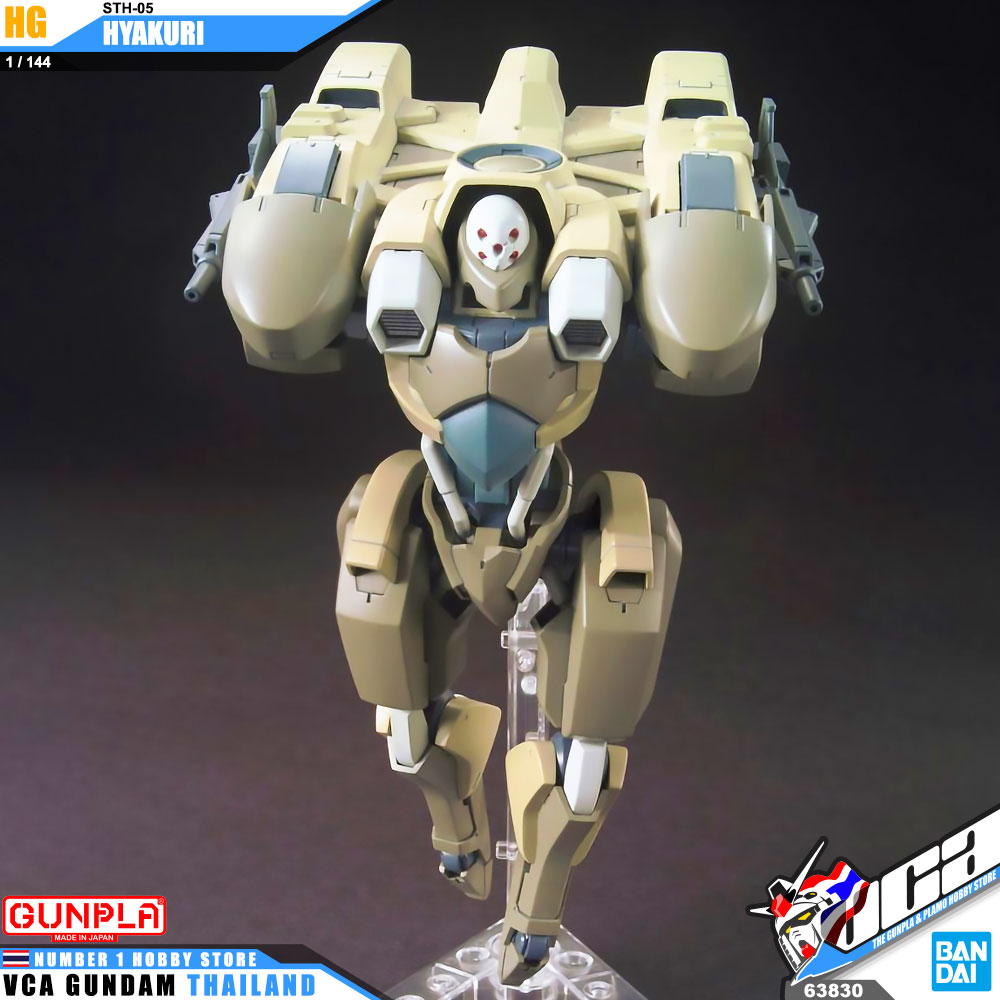 ⭐️ BANDAI GUNPLA HIGH GRADE IRON BLOODED ORPHANS HGIBO HG 1/144 HYAKURI ประกอบ หุ่นยนต์ โมเดล กันดั้ม กันพลา ของเล่น VCA GUNDAM