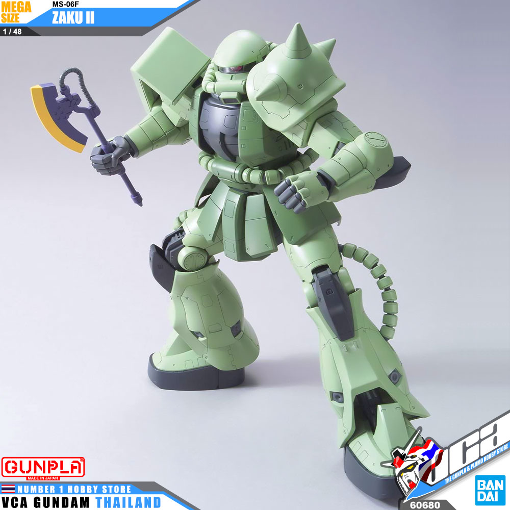 Mega Size 1/48 Model Kit MS-06F ZAKU II ซาคุ 2
