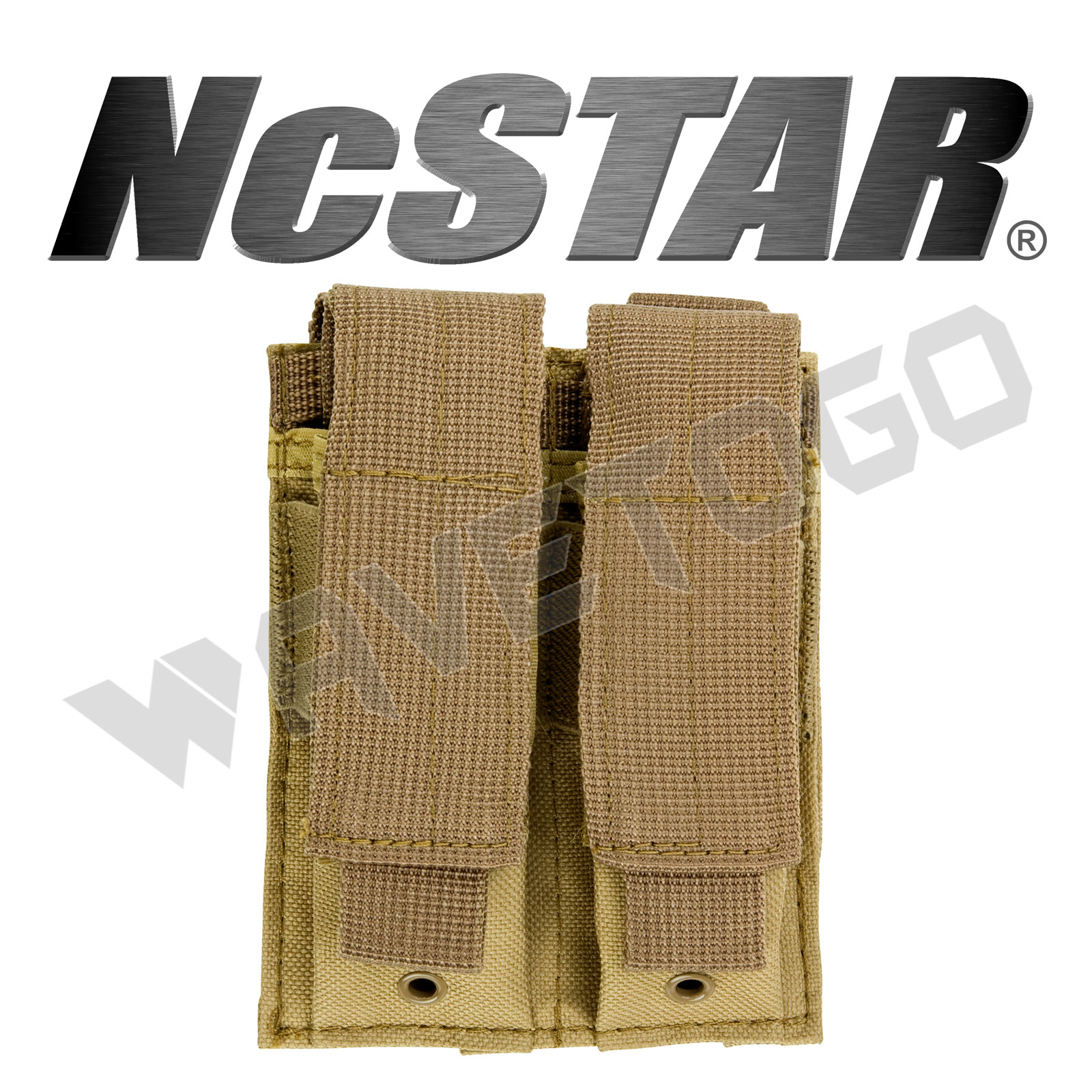 VISM by NcStar Double Pistol Mag Pouch