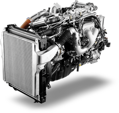 ISUZU FXZ Mixer Euro 5 Max (ช่วงยาว 5.4 เมตร) หัวแชสซี (Chassis)