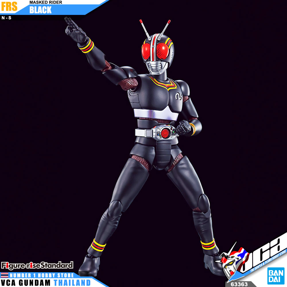 ⭐️ BANDAI FIGURE-RISE STANDARD MASKED RIDER BLACK FIGURE RISE มาสค์ไรเดอร์บิลด์ พลาสติก โมเดล ของเล่น VCA GUNDAM