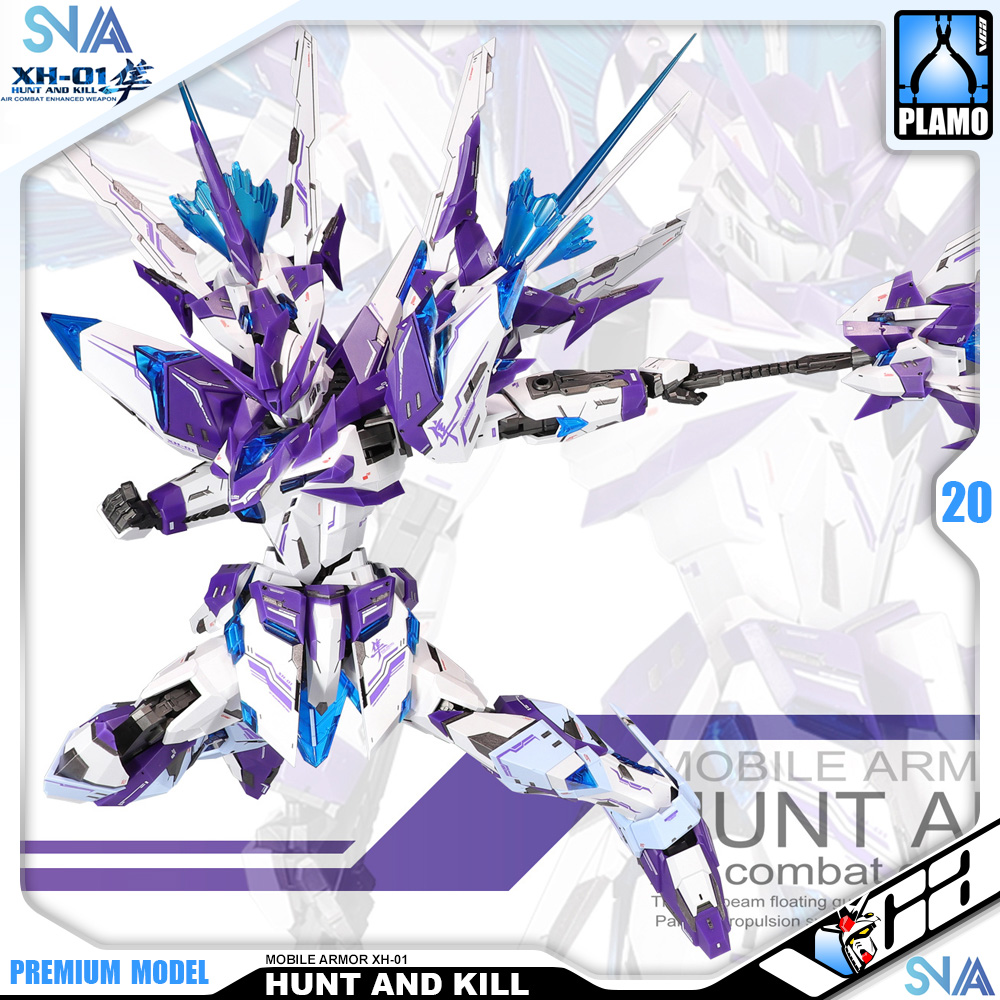 SNAA Mecha Plamo MOBILE ARMOR XH-01 HUNT AND KILL