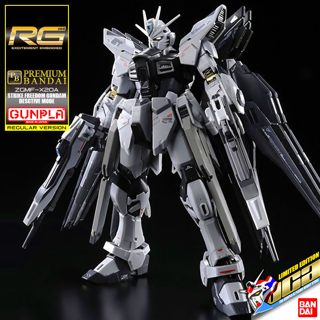 RG STRIKE FREEDOM GUNDAM (DEACTIVE MODE)