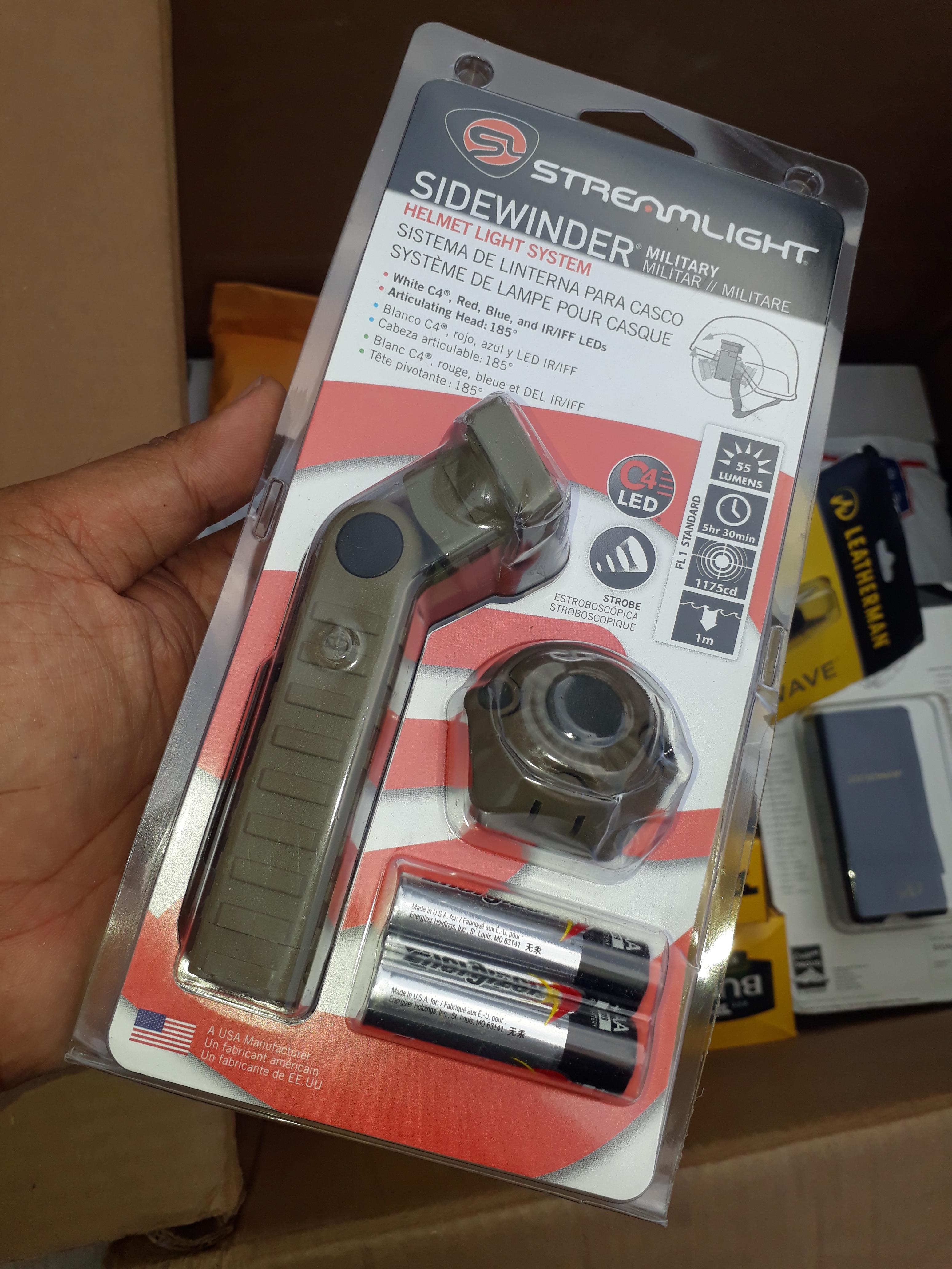 ไฟฉายทหาร Streamlight Sidewinder