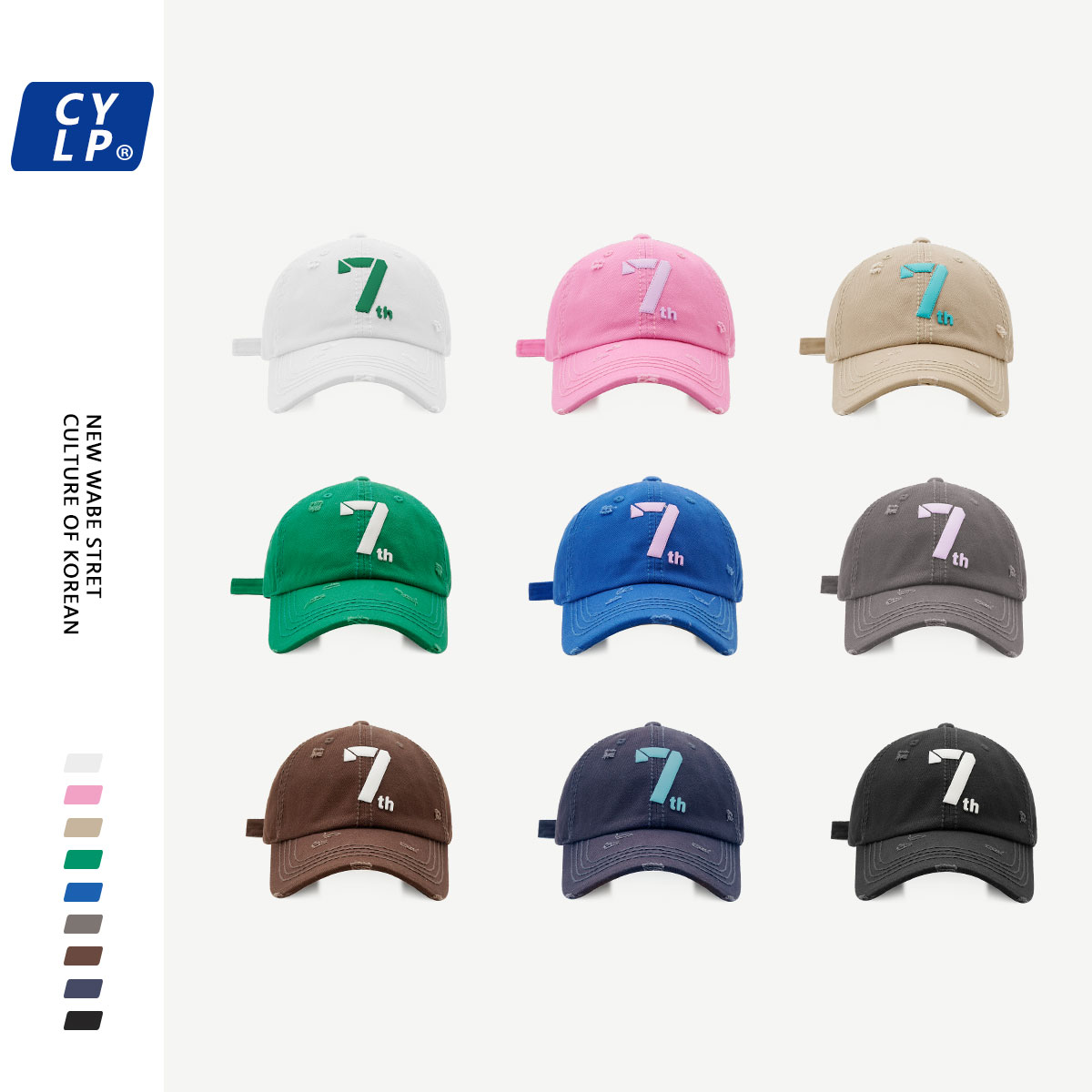 หมวกแก๊ปหมวกเบสบอลสไตล์ฮิปฮอป Unisex Snapback