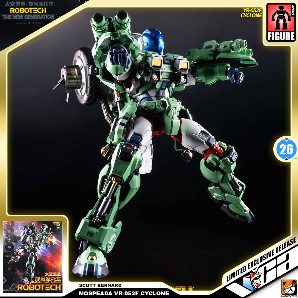 Moshow Robotech Mospeda YR-052F Cyclone By Stick Scott Bernard Metal Build Structure Action Figure VCA Gundam Bangkok Thailand