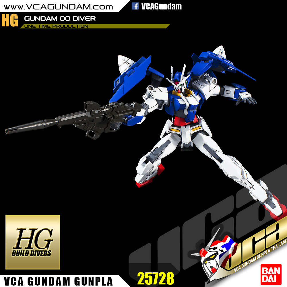 HG GUNDAM 00 DIVER กันดั้ม ดับเบิ้ล โอ ไดเวอร์
