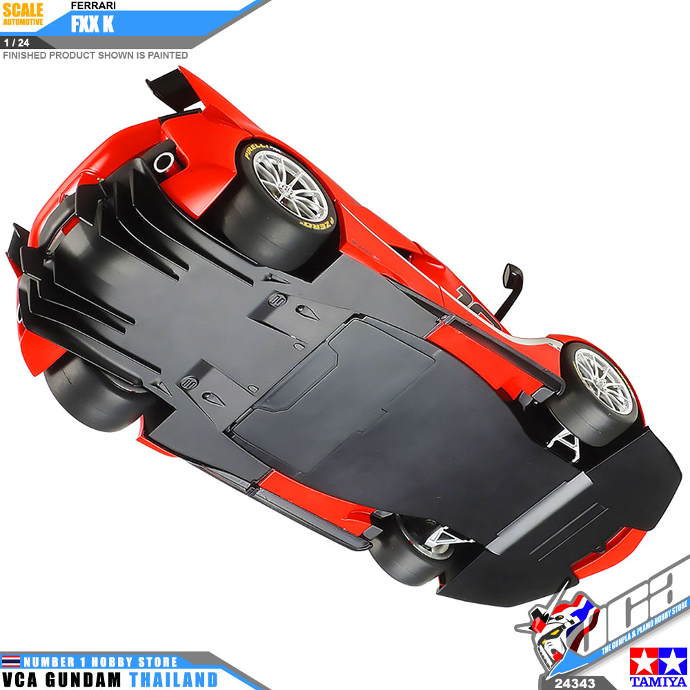 TAMIYA 24343 1/24 FERRARI FXX K FXXK PLASTIC SCALE MODEL KIT TOY CAR โมเดลประกอบ รถยนต์ รถแข่ง เฟอร์รารี VCA GUNDAM