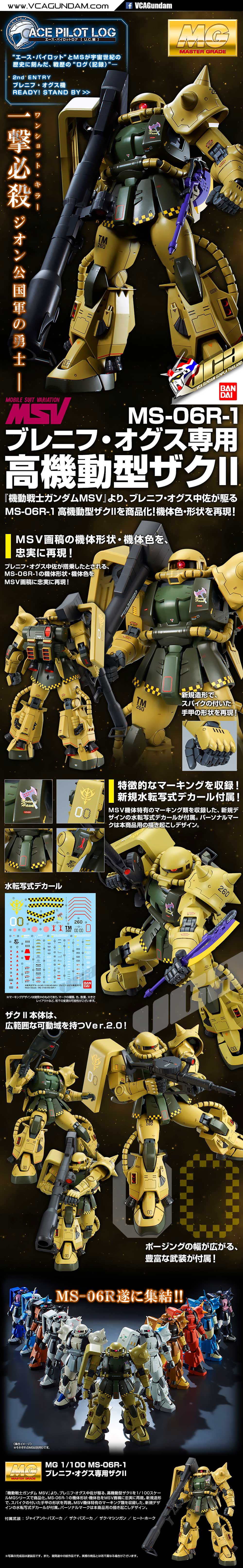 MG MS-06R-1 ZAKU II BRENISS OX'S CUSTOM ซาคุ 2