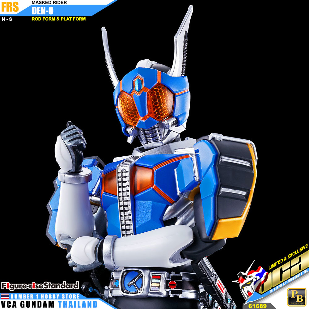 BANDAI FIGURE-RISE STANDARD MASKED RIDER DEN-O ROD PLAT FORM FIGURE RISE มาสค์ไรเดอร์บิลด์ พลาสติก โมเดล VCA GUNDAM