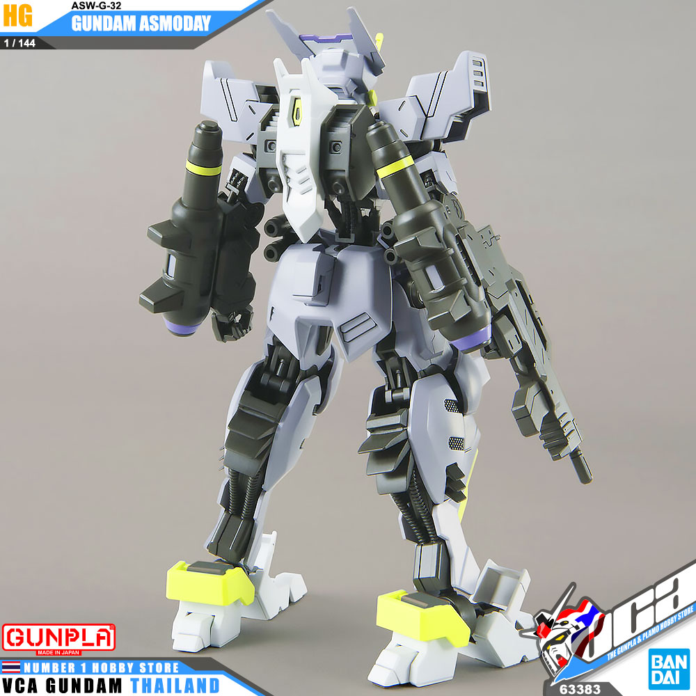 BANDAI GUNPLA HIGH GRADE HG 1/144 ASW-G-32 GUNDAM ASMODAY โมเดล กันดั้ม กันพลา VCA GUNDAM