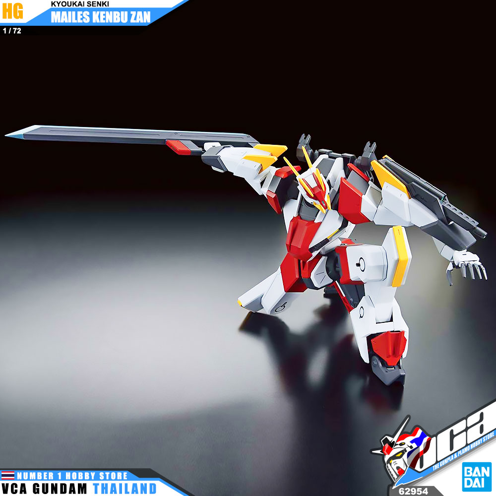 BANDAI KYOUKAI SENKI HIGH GRADE HG 1/72 MAILES KENBU ZAN โมเดล นักสู้เขตแดน VCA GUNDAM
