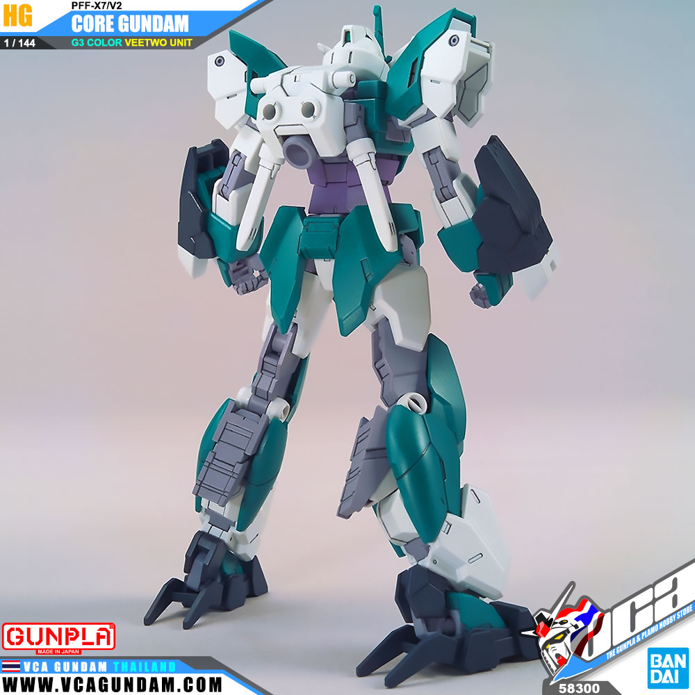 HG CORE GUNDAM G3 COLOR & VEETWO UNIT