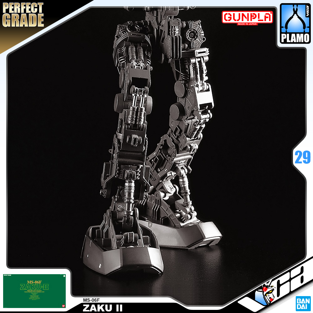 ⭐️ BANDAI GUNPLA PERFECT GRADE PG 1/60 MS-06F ZAKU II ประกอบ หุ่นยนต์ โมเดล กันดั้ม กันพลา ของเล่น VCA GUNDAM