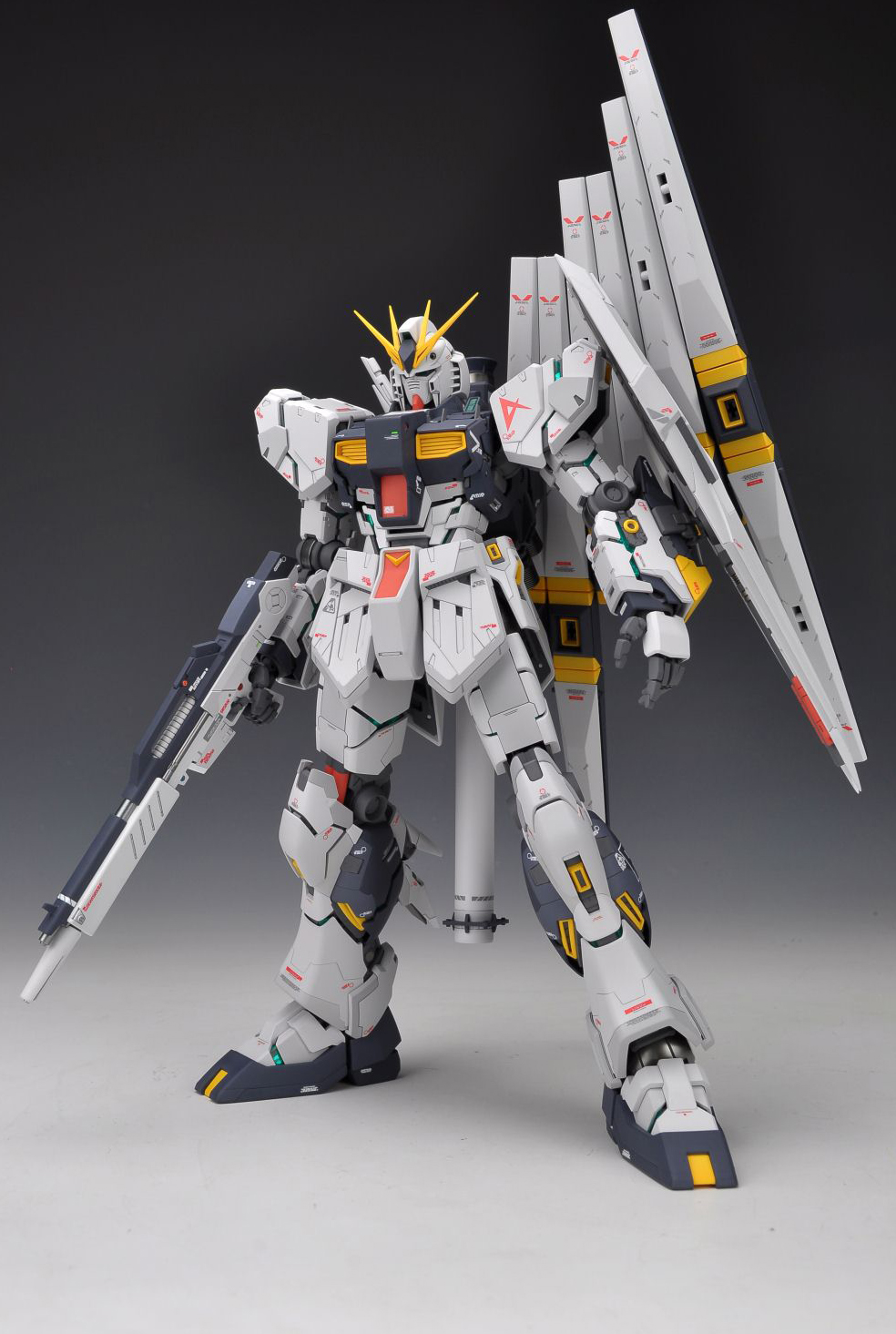 MG 1/100 NU GUNDAM VER KA Painted build by erikadingyifeng1989