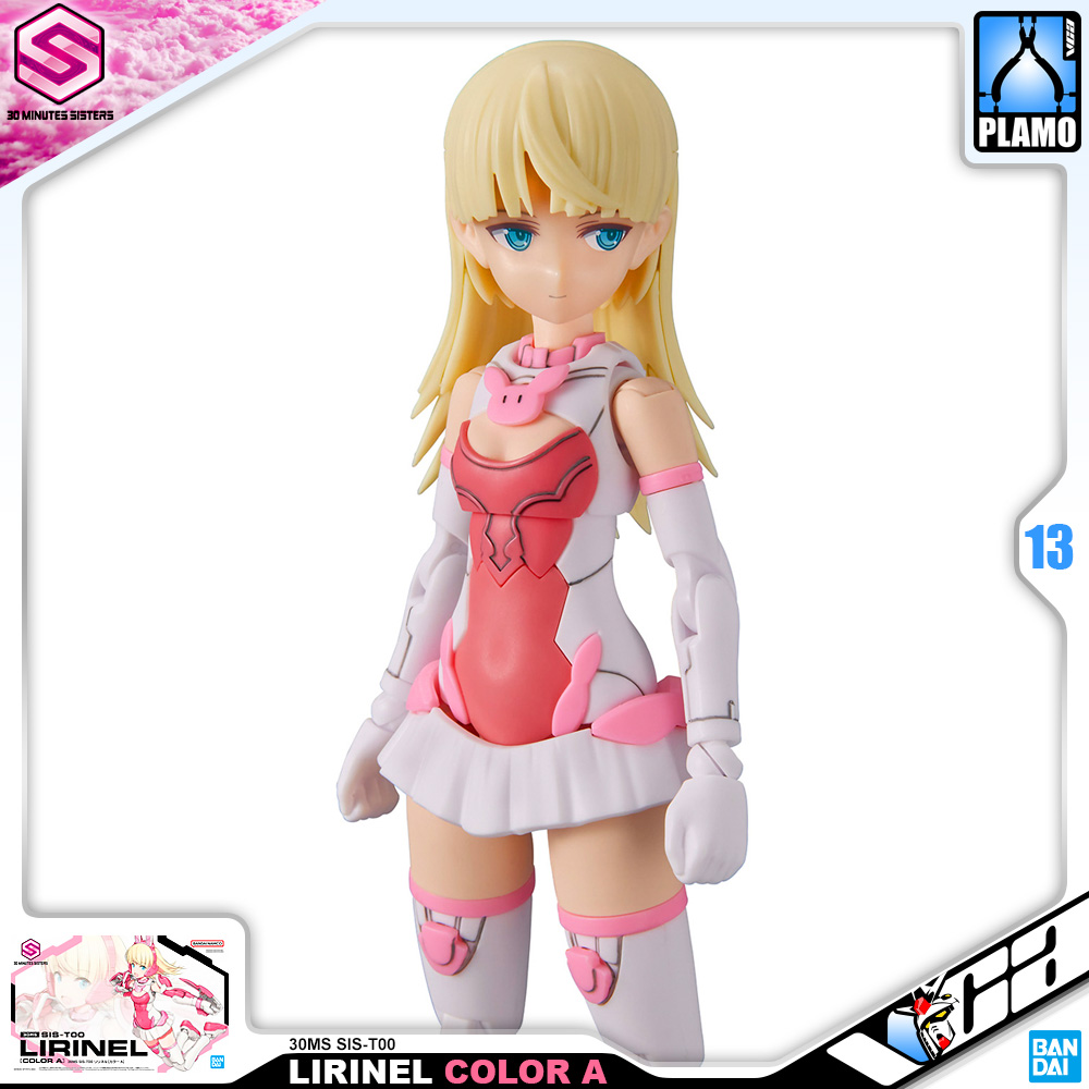 ⭐️ BANDAI 30 MINUTES SISTERS 30MS GIRL SIS-T00 LIRINEL COLOR A ประกอบ โมเดล ของเล่น VCA GUNDAM