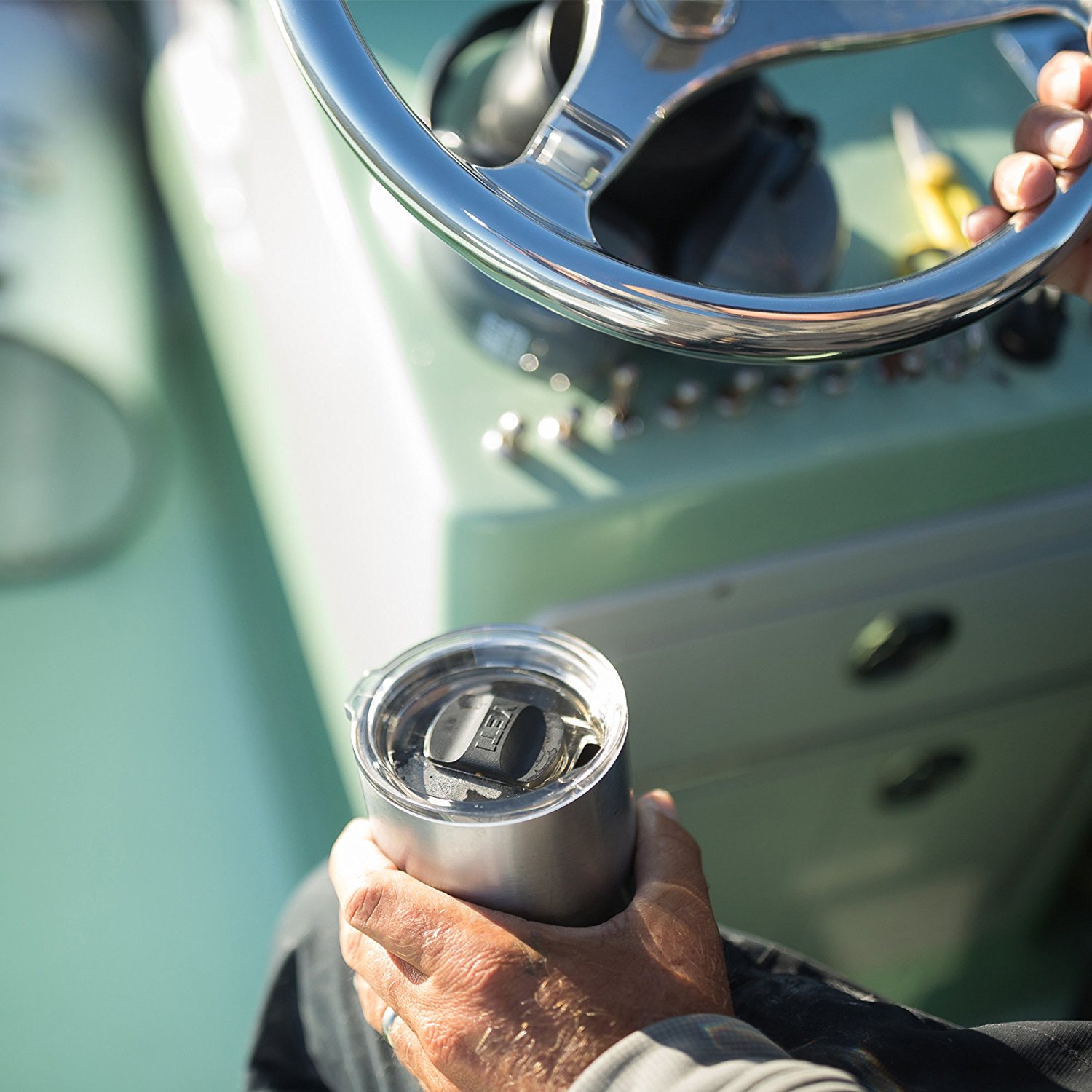 แก้วYETI ของแท้ Rambler 30 oz Stainless Steel Vacuum Insulated Tumbler w/MagSlider Lid