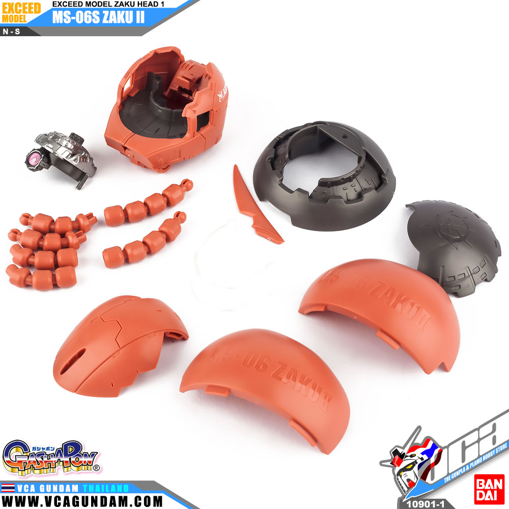 Exceed Model Zaku Head Collection 1 EXM1 MS-06S ZAKU II ซาคุ 2