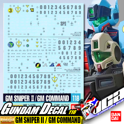 GD118 | MG GM SNIPER II / GM COMMAND