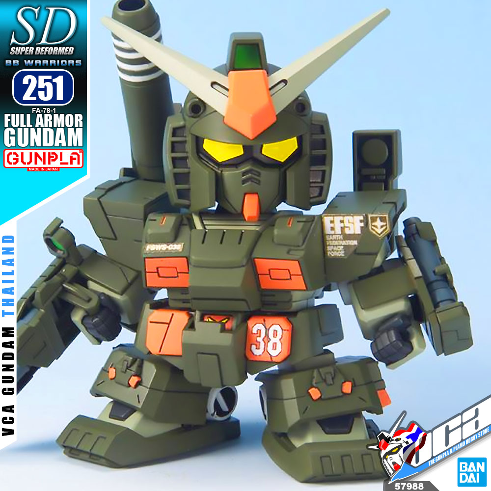 SD BB251 FA-78-1 FULL ARMOR GUNDAM