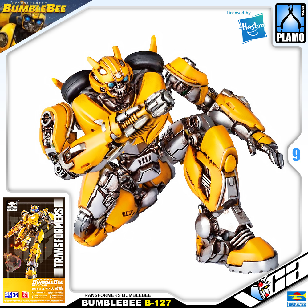 Trumpeter® Transformers Plastic Model Kits Series BUMBLEBEE B-127 TRANSFORMERS BUMBLEBEE