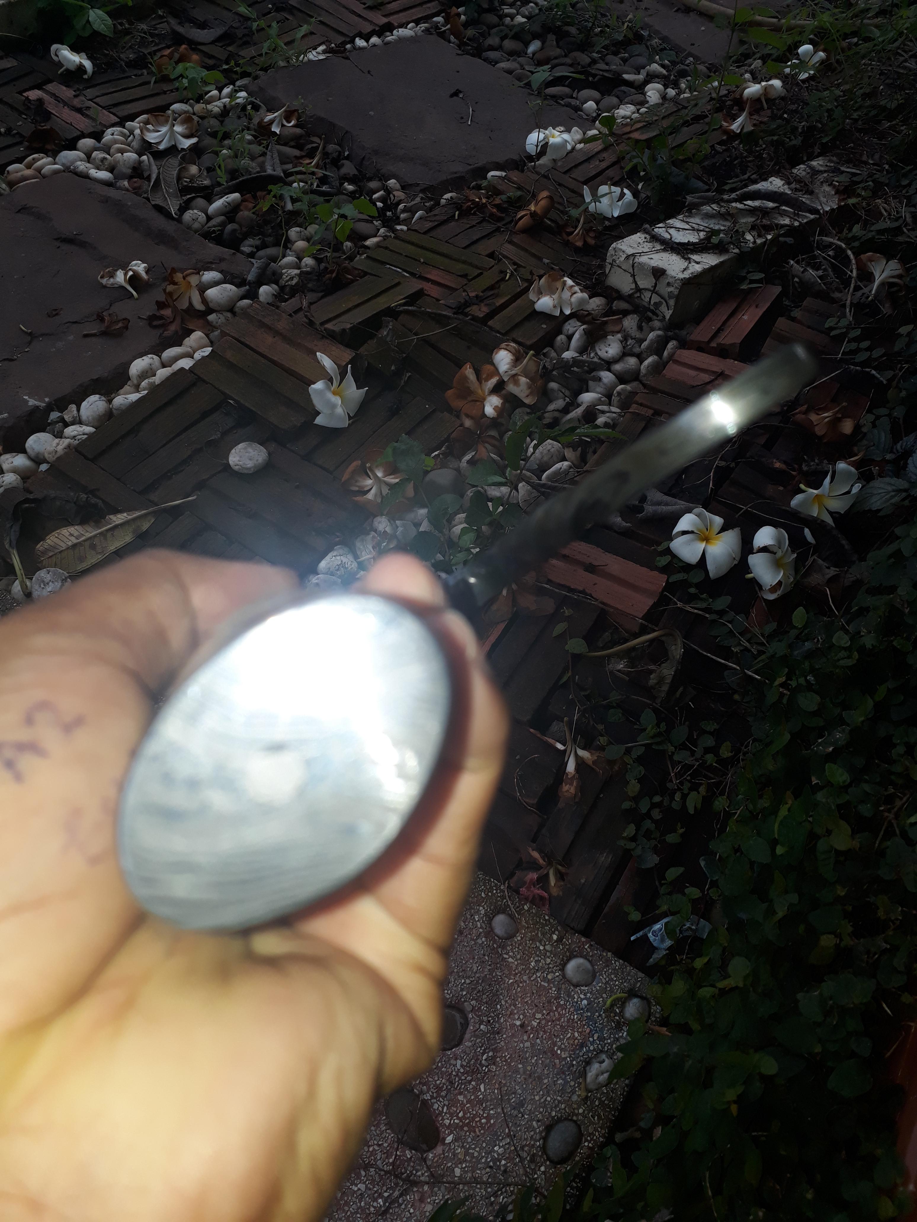 IMPACT CUTLERY RARE CUSTOM 1 OF A KIND BOWIE KNIFE STAG ANTLER DAMASCUS GUARD