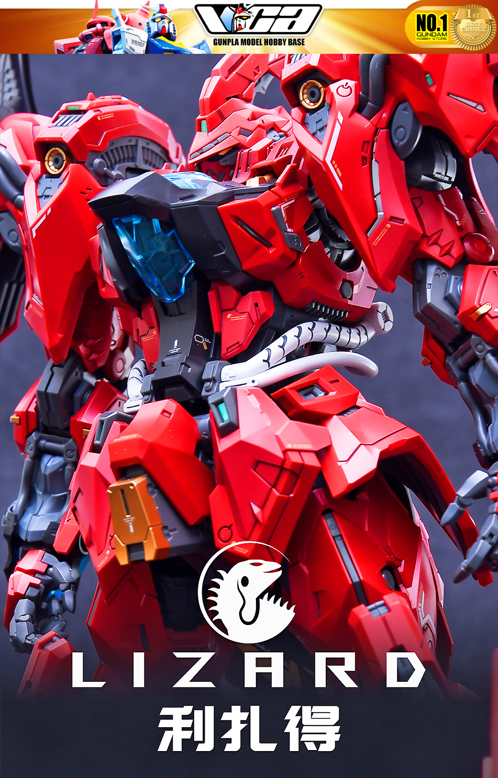 Infinite Dimension 无限新星 In Era+ RMD Lizard 利扎得 Master Grade MG Plastic Model Action Figure Toy Kit VCA Gundam Thailand
