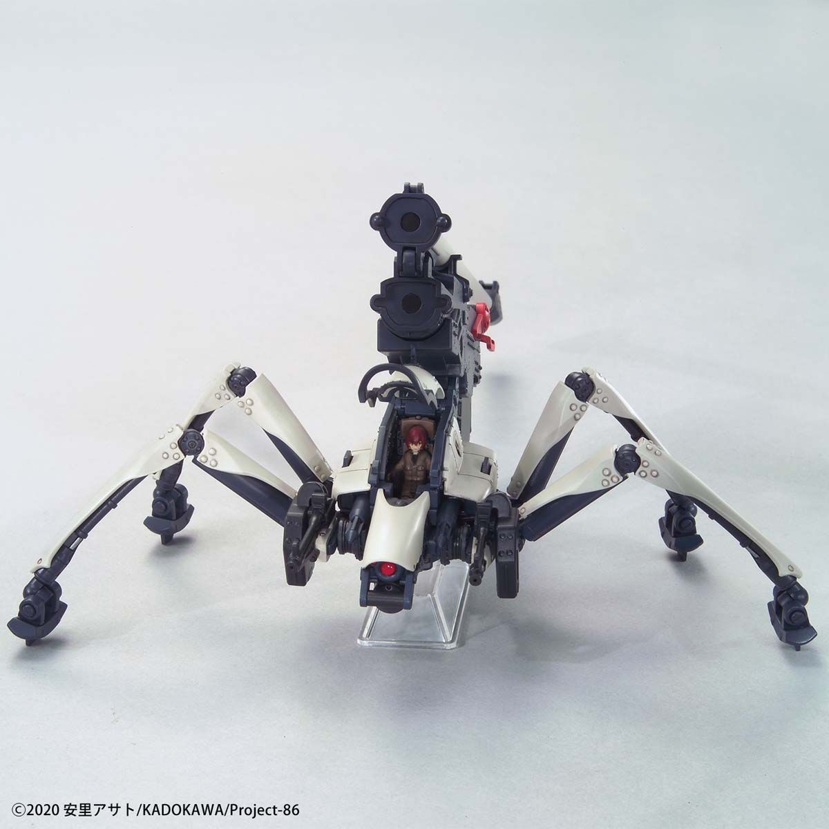 BANDAI 86 EIGHTY SIX HIGH GRADE HG 1/48 JUGGERNAUT LONG RANGE CANNON TYPE โมเดล เอทตี้ซิกซ์ VCA GUNDAM