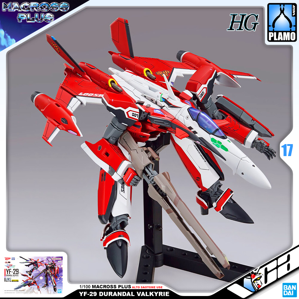 Bandai High Grade HG YF-29 DURANDAL VALKYRIE ALTO SAOTOME USE