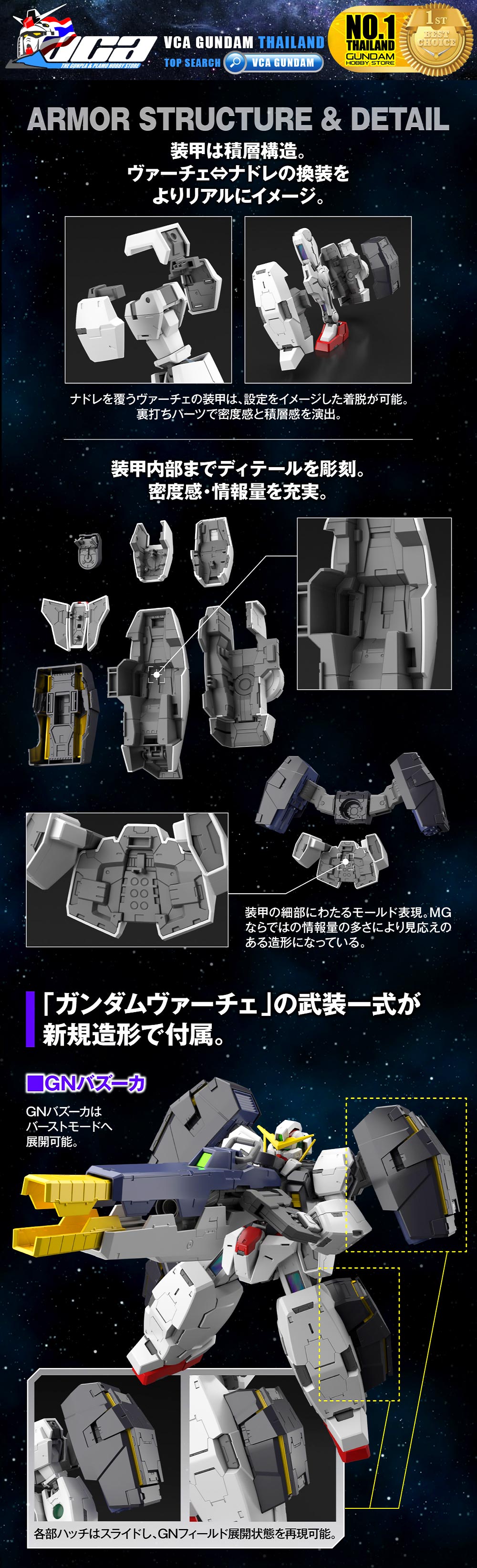 Bandai Gunpla Master Grade MG Gundam Virtue