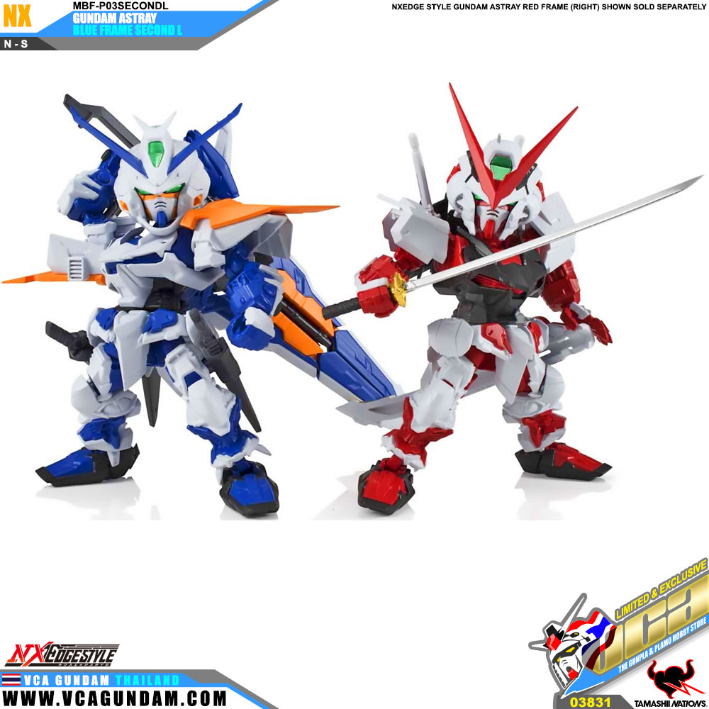 NX Edge Style MBF-P03SECONDL GUNDAM ASTRAY BLUE FRAME SECOND L กันดั้ม แอสเทรย์ บลู เฟรม