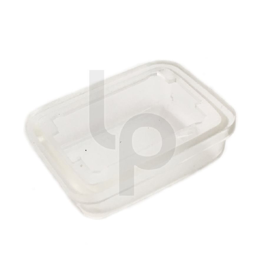 ฝาครอบสวิทซ์กันน้ำ เปลือย ขนาด 19x25 mm. แพ็ค 2 ชิ้น