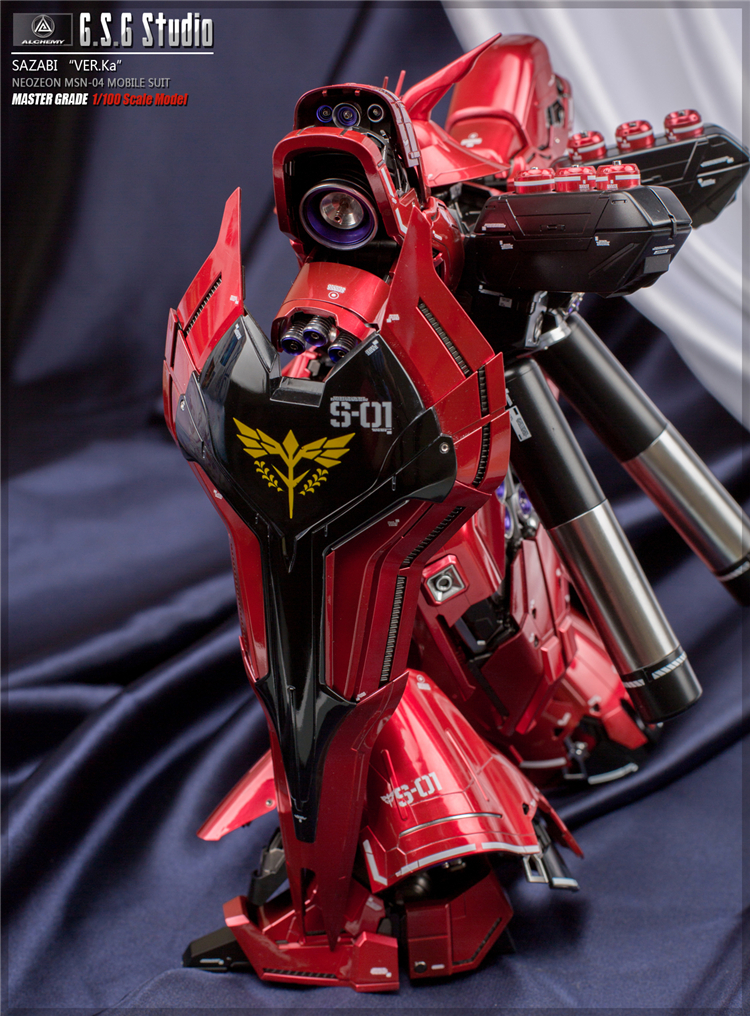 MG 1/100 SAZABI VER KA | Painted Build by G.S.G Studio