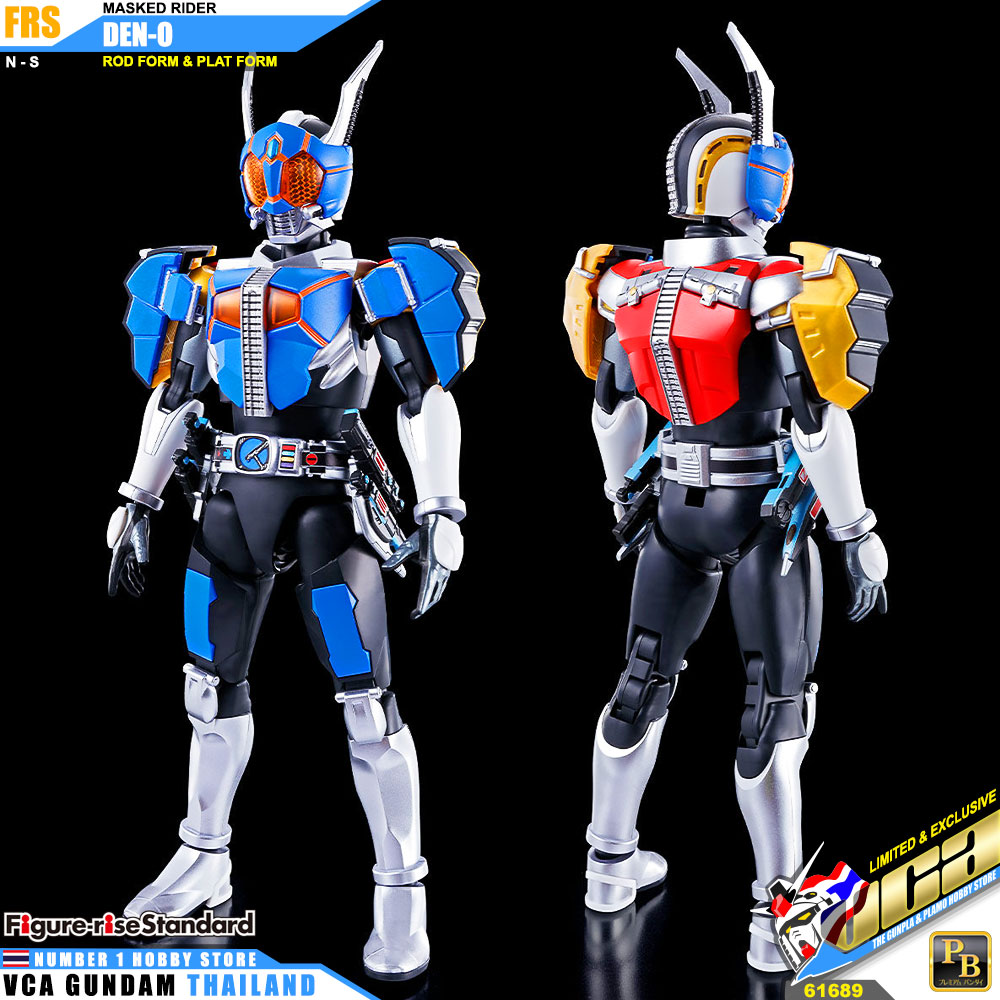 BANDAI FIGURE-RISE STANDARD MASKED RIDER DEN-O ROD PLAT FORM FIGURE RISE มาสค์ไรเดอร์บิลด์ พลาสติก โมเดล VCA GUNDAM